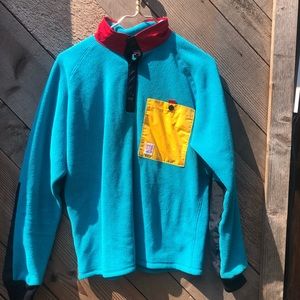 Topo Designs fleece pullover